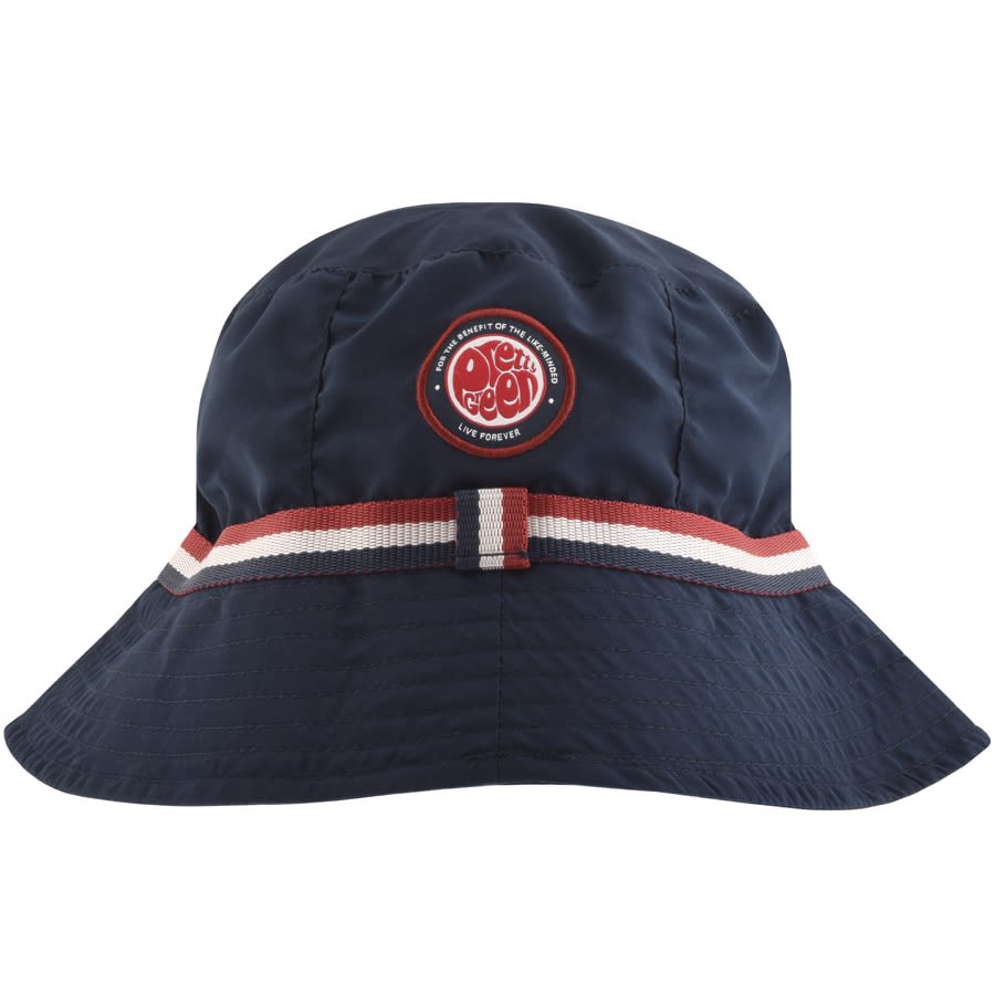 Alternative Image for ProductPretty Green Reversible Bucket Hat Navy1
